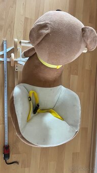 Hojdací medvedík na kolieskach - 7