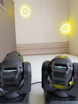 Otočne LED hlavy s diaľkovými ovladačmi - 7