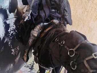 Nazgul na koni/Nazgul on steed Asmus toys 1/6 VZÁCNÉ - 7