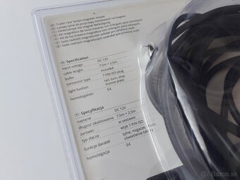Sada zadných bezdrôtových LED svetiel na magnet - 7