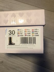 Dievcenske cizmicky - NOVEE NENOSENE vel. 30 - 7