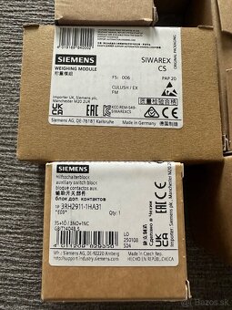 Siemens simatic, siwarex, motorové spúšťače, pomocné kontakt - 7