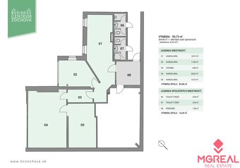Reprezentatívne kancelárske priestory 90,73m2, Zochova ul.,  - 7