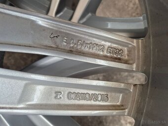 5x112 r19 ET32 x 8,5J elektróny originál AUDI - 7