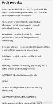 Autosedačka Britax Römer - 7