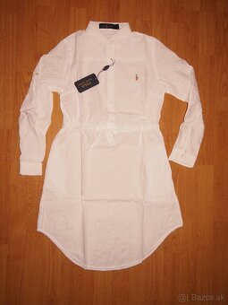Ralph Lauren dámske košeľové šaty čierne - 7