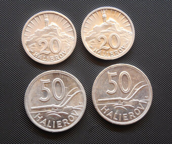 Mince: Sada Slovenský štát Špičkový stav 1939-1945 - 7