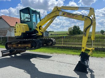 Mini bagr Yanmar VIO 50 bez přesahu zádě - 7