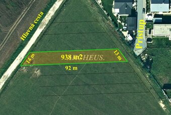 NA PREDAJ POZEMOK, ZÁBORSKÉ, 938m2 - 7