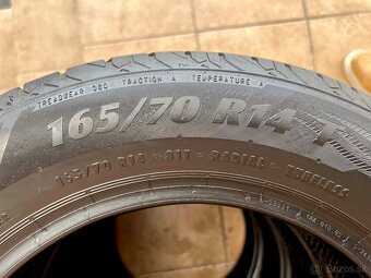 165/70 R14 letné pneumatiky - Kompletná sada - 7