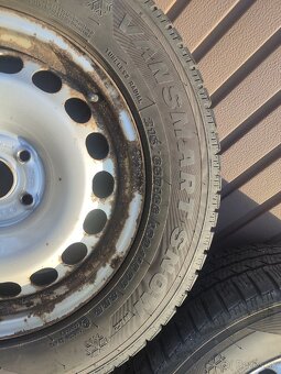 Plechové disky 5x112 R16 + pneu 215/65 R16C - 7