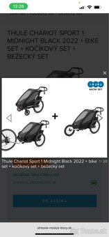 Thule Chariot Sport 1 Midnight black - 7