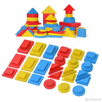 Montessori logická hra Dienes – úplne nová, nerozbalená - 7