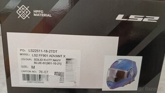 prilba LS2 FF901 ADVANT X vel : M - 7