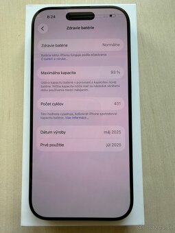 iPhone 16 PRO 128GB - ZÁRUKA - 7