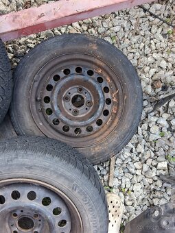 4 kusi zimných kolies na opel astra G 4x100 175/65 R14 - 7