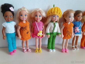 Oblečenie šaty pre bábika Barbie babiky Stefi čiapka - 7