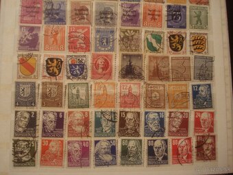 16 str album A4 + 860 rôznych známok NDR, NSR, OZ, D. Reich - 7