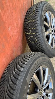 Zimná sada vw 5x112 r17 Tiguan Merano antracit ☑️ - 7