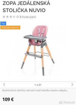 rastúca stolička na krmenie - 7