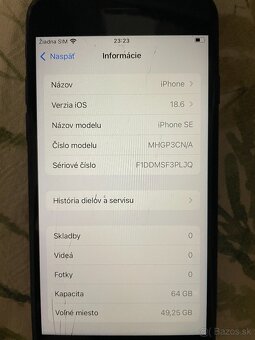 Apple Iphone SE 2020 black 64GB - 7