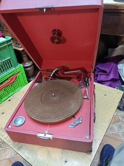 Predám starožitný gramafon - 7