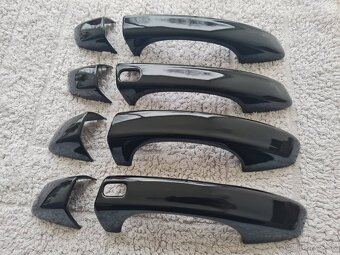 ČIERNE krytky klučiek - ŠKODA VOLKSWAGEN SEAT - 7