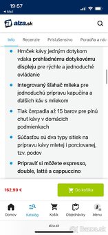 Predám kávovar beko - 7