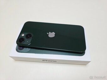 APPLE IPHONE 13 256GB GREEN,ZDRAVIE BATERKY 100% - 7