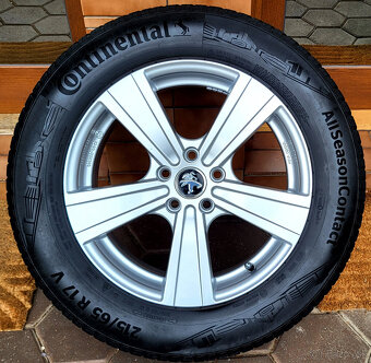 alu R17 5x108, senzory, zimné pneu 215/65, Peugeot - 7