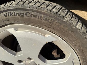 Zimne pneu 225/45 r17 na original audi diskoch 7.5Jx17 ET56 - 7