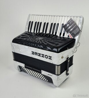 Nový akordeón Hohner Bravo 72bas, 3 hlas + záruka - 7