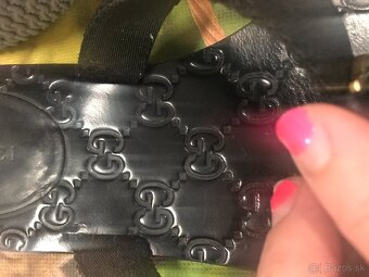 GUCCI originál damske slapky 38 - 7