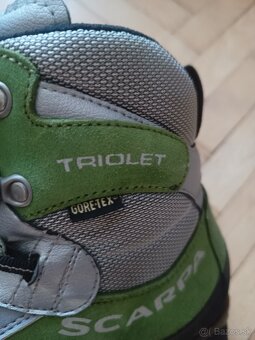 SCARPA goretex turisticke topanky VIBRAM velkost 39,5 a 38 - 7