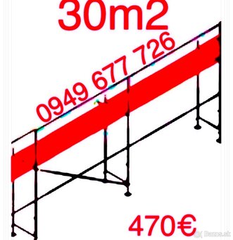Predám lešenie kvalitne ,certifikované , pozink - 7