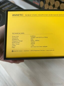 Ninetec ProBeat Studio Headphones Boris Blank Edition - 7
