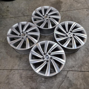 Škoda hliníkové disky 5x112 R18 7,5J ET48 - 7