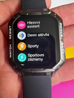 Odolne Vojenske Inteligentne Hodinky Pre Mužov NX3 - 7