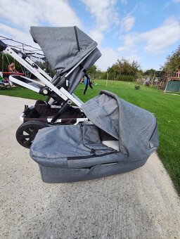 Kočík Britax Go Next grey melange 2-kombinácia plus vajíčko - 7