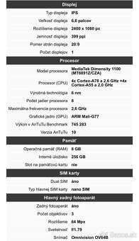 Xiaomi Poco X3 GT 8GB/256GB White - 7