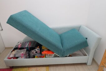 Rozkladacia polohovacia pohovka Eley, pravá - 7