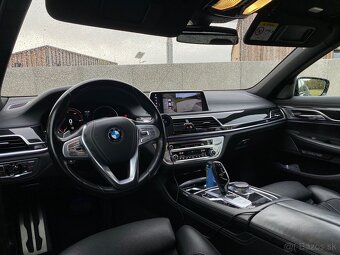 Vymením BMW rad 7 740d x-drive G11 m-paket BLACK ON BLACK - 7