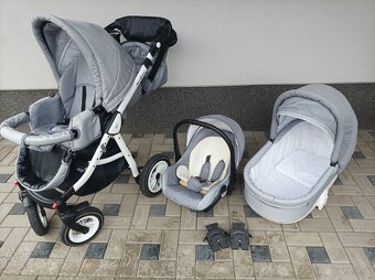 Detský kočík 3kombinacia - 7