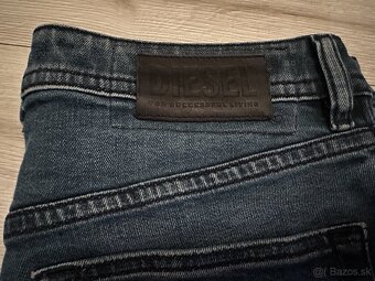 Pánske,kvalitné džínsy,skinny DIESEL - veľkosť 32/34 - 7