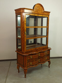 Vitríny ,knihovničky Biedermeier 19storočie - 7