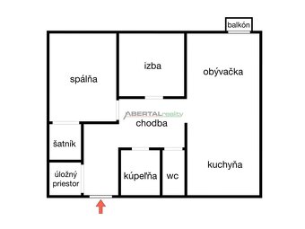 Predaj - 3 izbový byt, loggia, klíma, Líščie Nivy, Ružinov - - 7