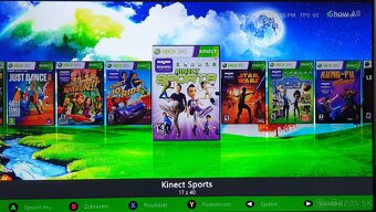 XBOX 360 RGH + kinect a 1 ovládačXBOX 360 RGH + kinect - 7