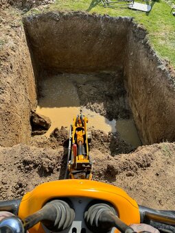 Bager JCB, zemne, vykopove a stavebne prace - 7