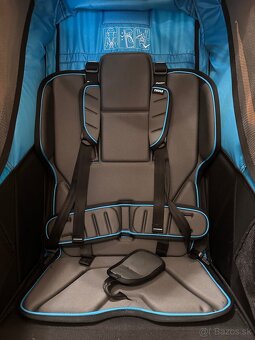 Thule Chariot Sport 1 blue + rumning set - 7