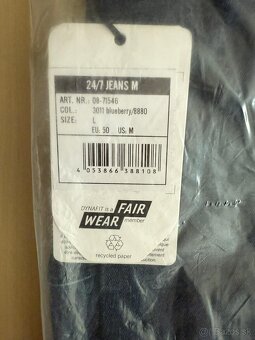 Dynafit 24/7 Jeans M Blueberry Džínsy, Veľkosť L/50 - 7